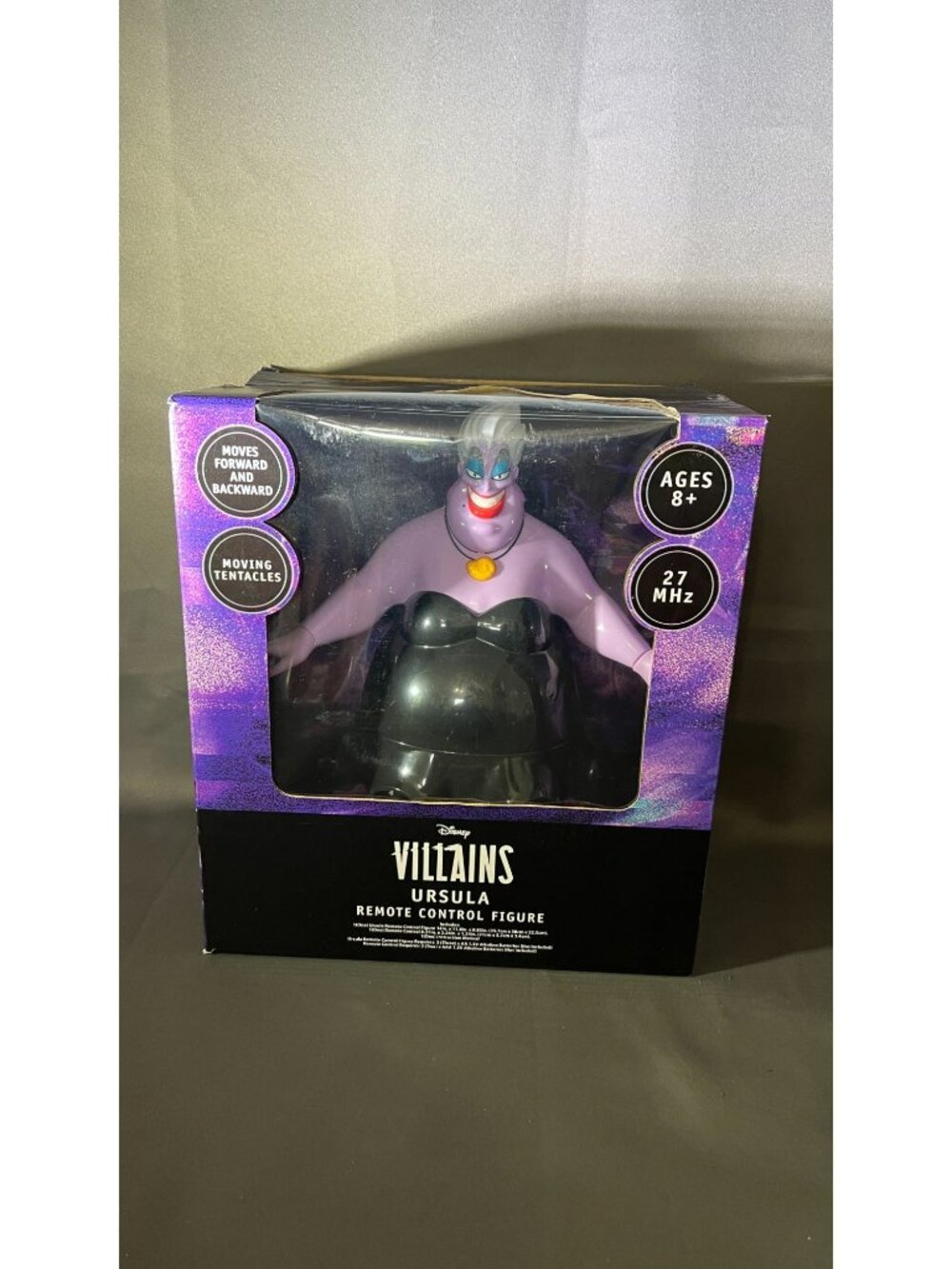 Disney Villains Ursula Remote Control Figure 27 MHz Ages 8+